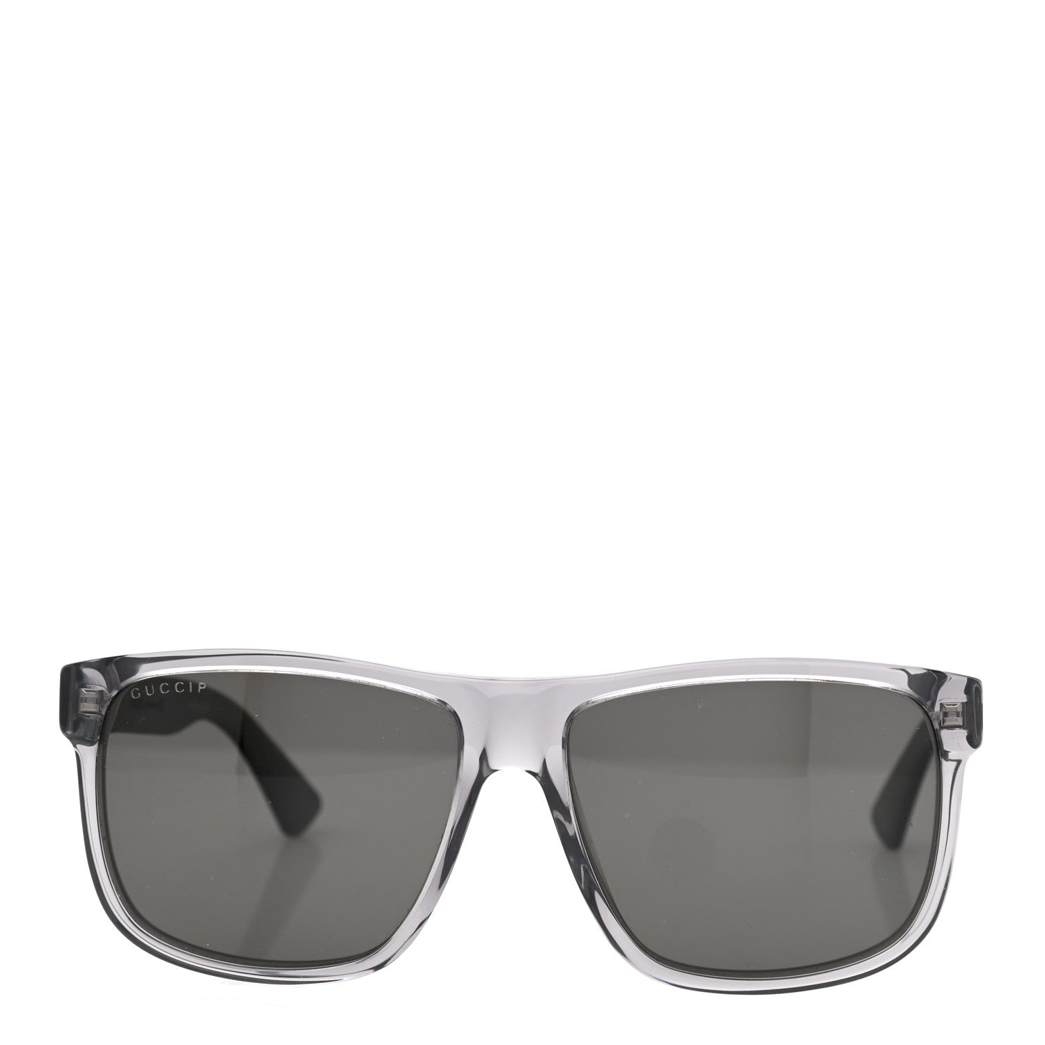 Gucci Web Square Frame GG0010S Sunglasses Black 2 of 8