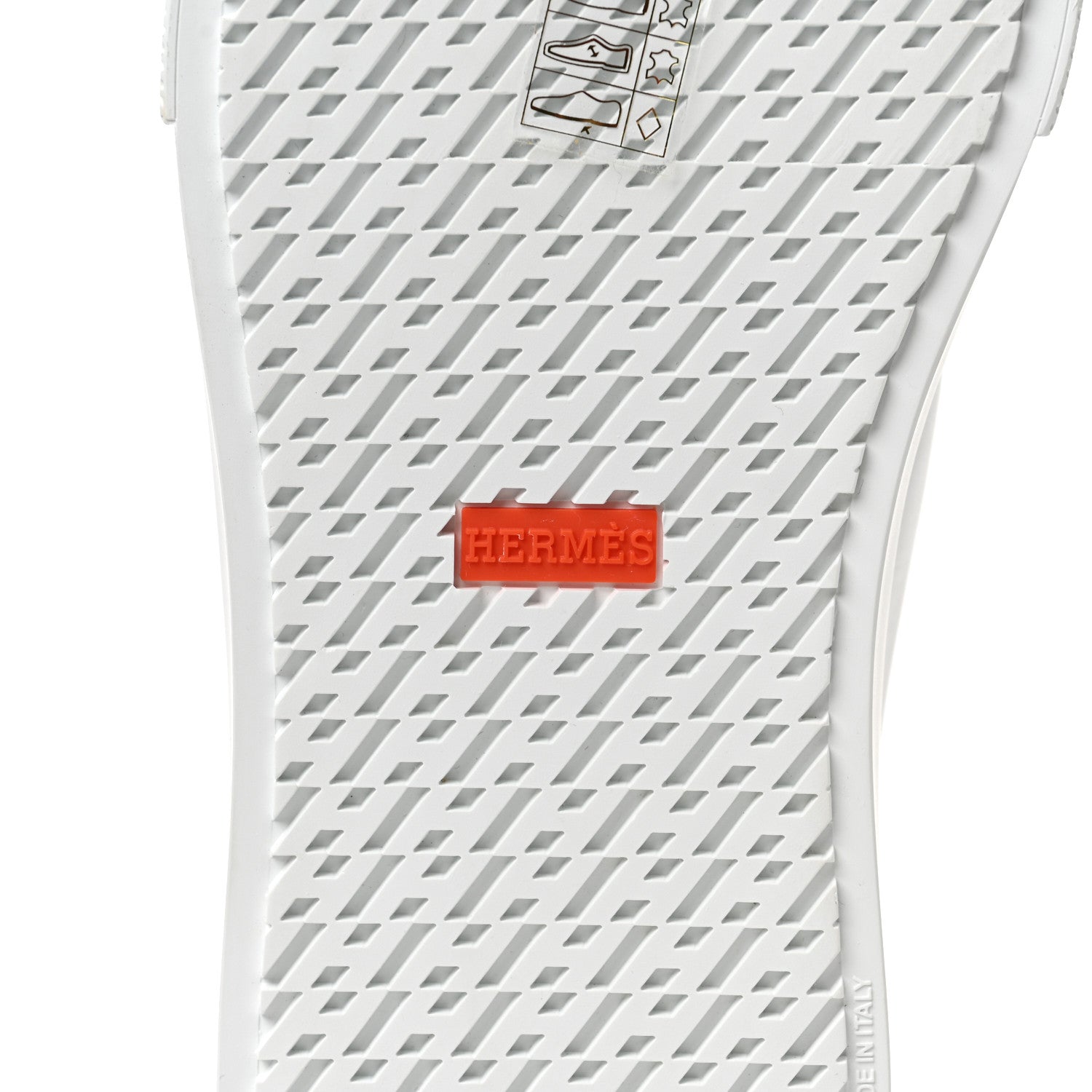 Hermes Calfskin Day Sneakers 41.5 White 7 of 9