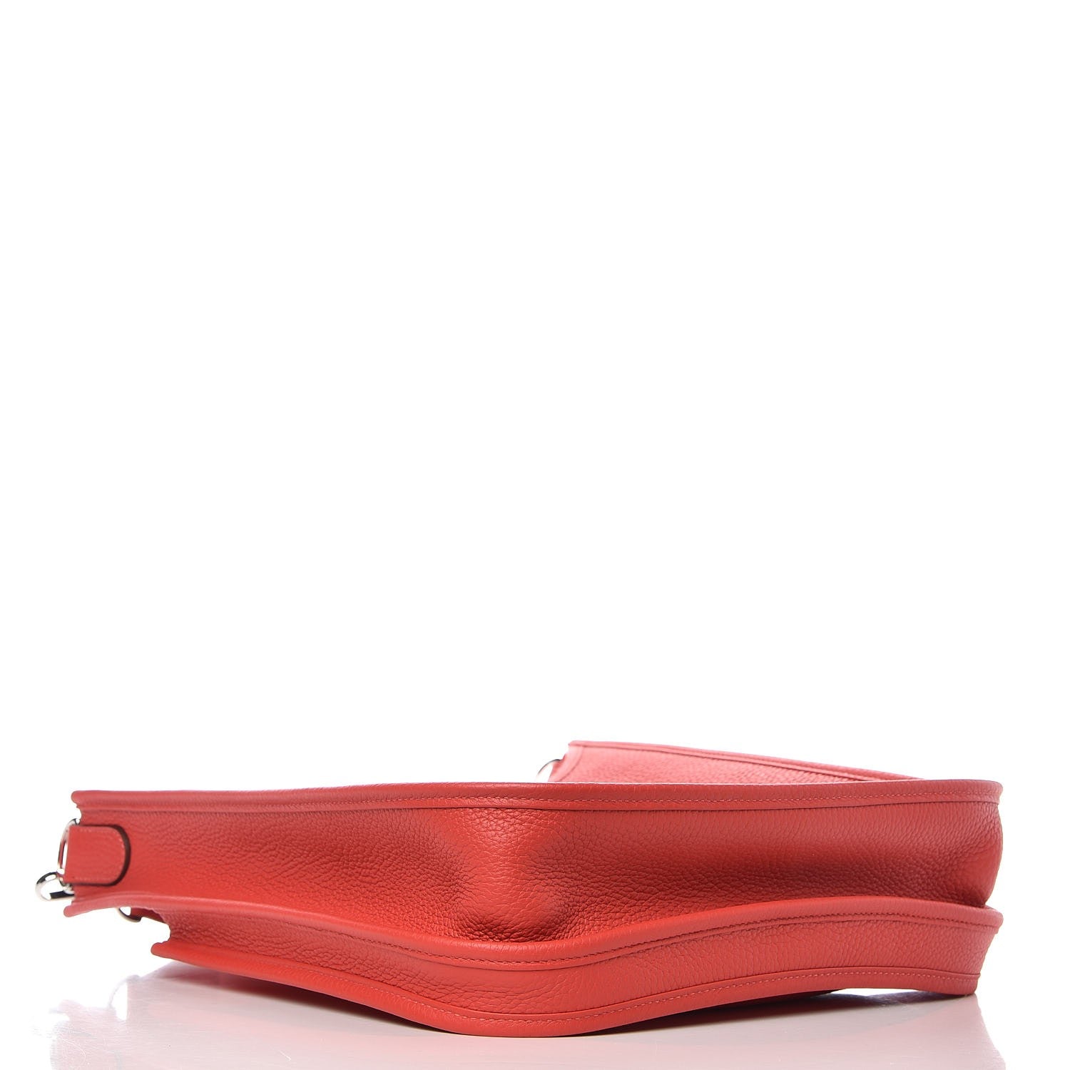 Hermes Taurillon Clemence Evelyne III PM Rouge Pivoine 4 of 9