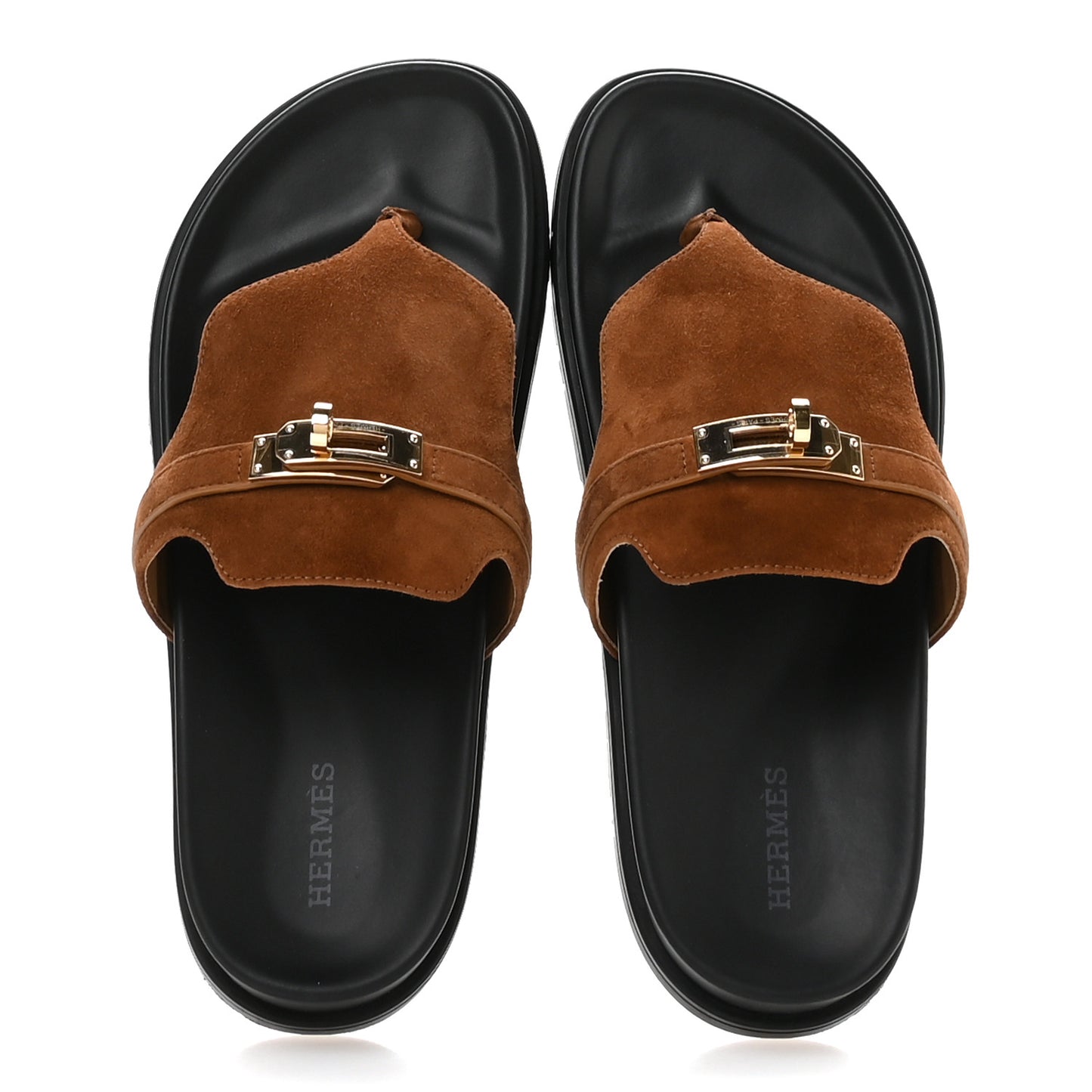 Suede Goatskin Womens Empire Sandals 37 Gold