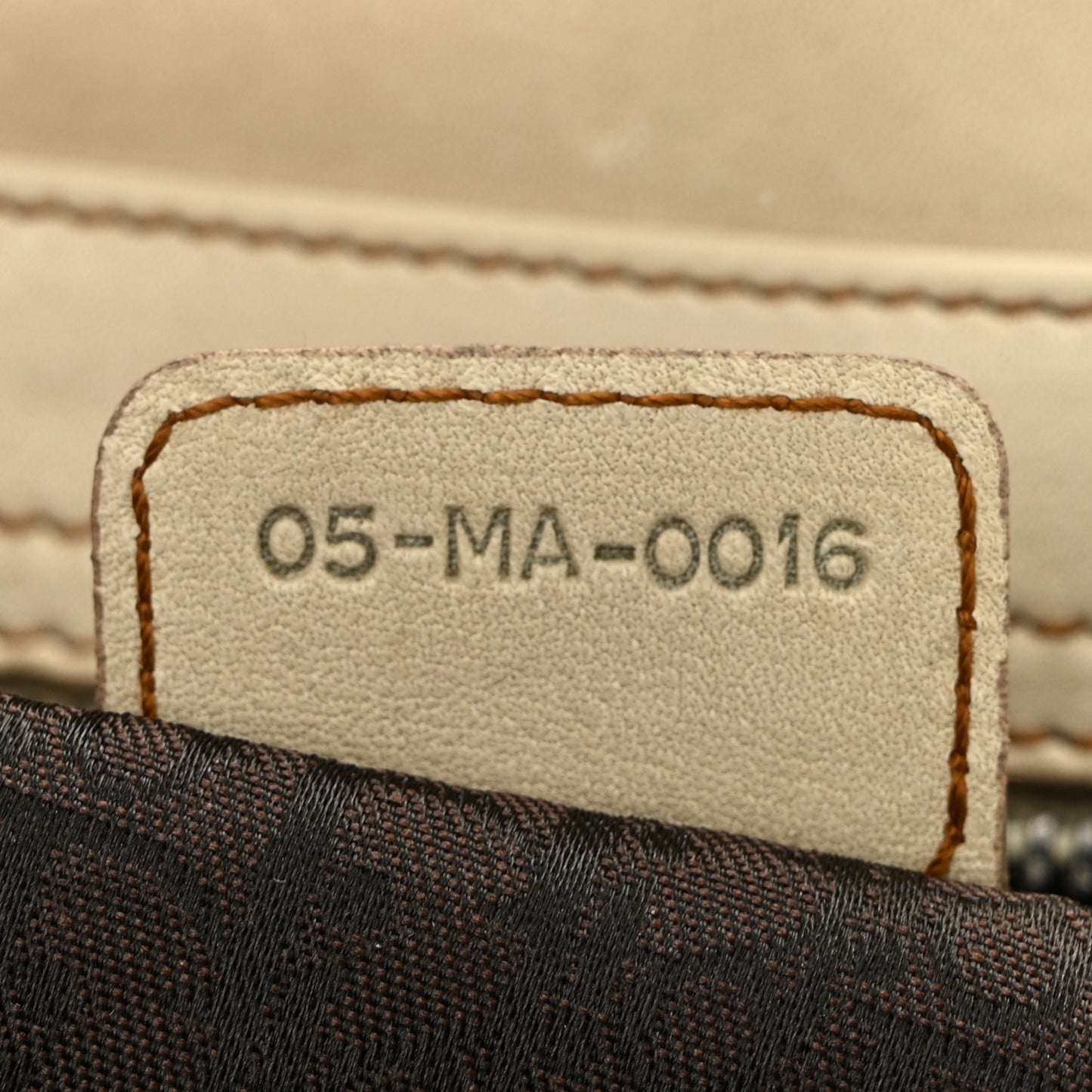 Calfskin Medium Gaucho Double Saddle Bag Ivory