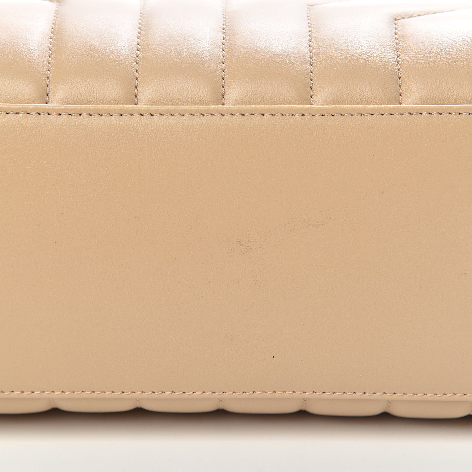 Saint Laurent Calfskin Y Quilted Monogram Medium Loulou Chain Satchel Nude Powder 10 of 11