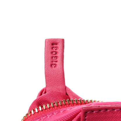Lanvin Lambskin Quilted Mini Sugar Flap Shoulder Bag Fuchsia 7 of 10