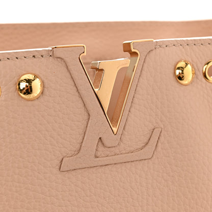 Louis Vuitton Taurillon Studdy Capucines MM Tivoli 10 of 11