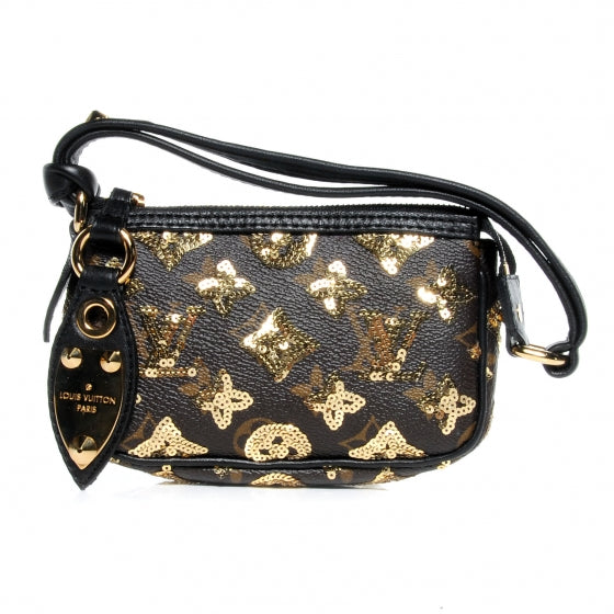 Louis Vuitton Monogram Eclipse Mini Pochette 1 of 8