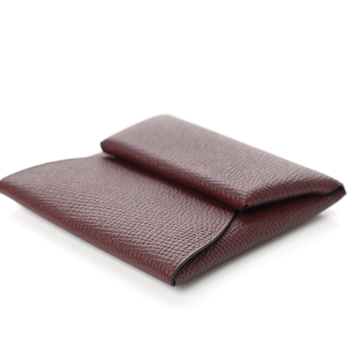 Hermes Epsom Bastia Coin Purse Bordeaux 7 of 10