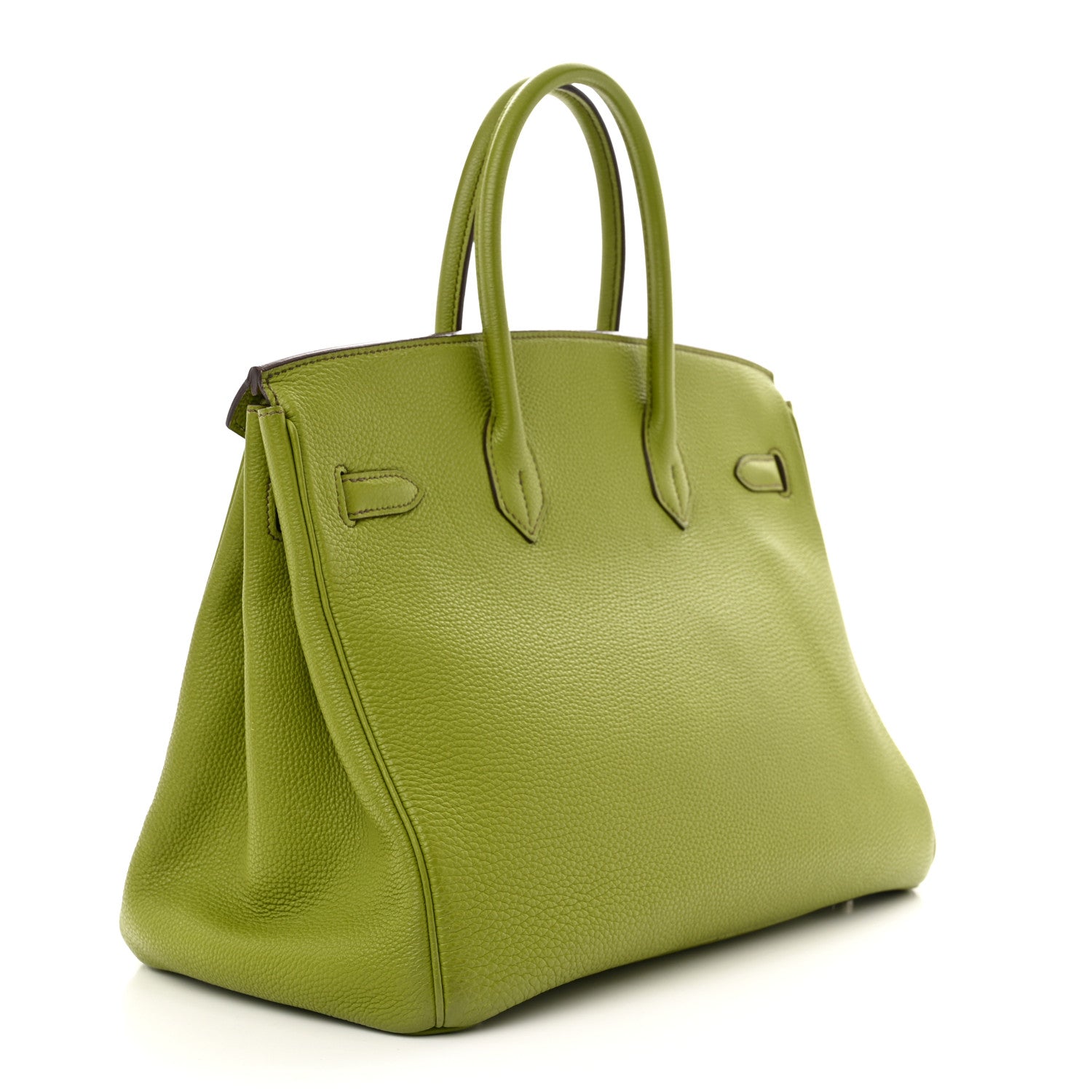 Hermes Togo BIRKIN 35 Vert Anis 3 of 11