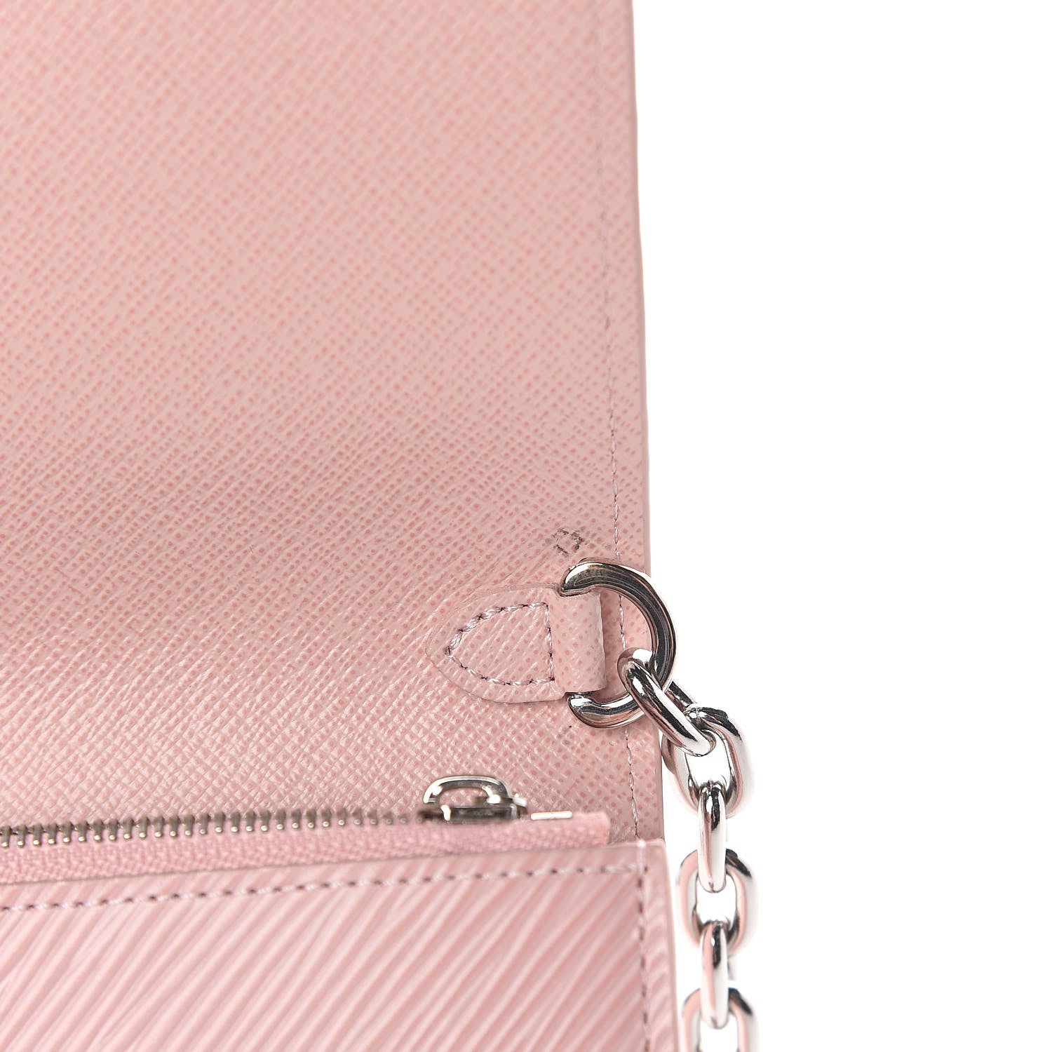 Louis Vuitton Epi Twist Chain Wallet Rose Ballerine 12 of 12