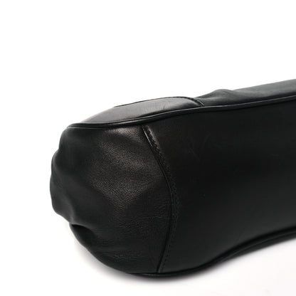 Prada Nappa Kisslock Small Frame Shoulder Bag Black 9 of 12