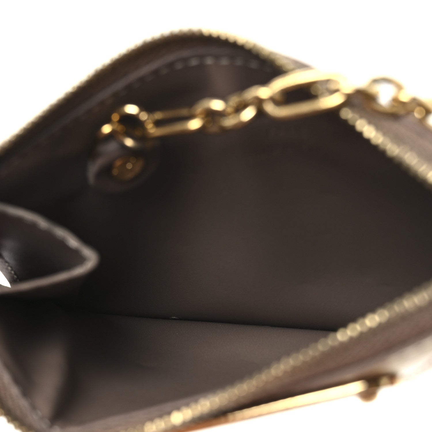 Louis Vuitton Vernis Key Pouch Beige Poudre 5 of 7
