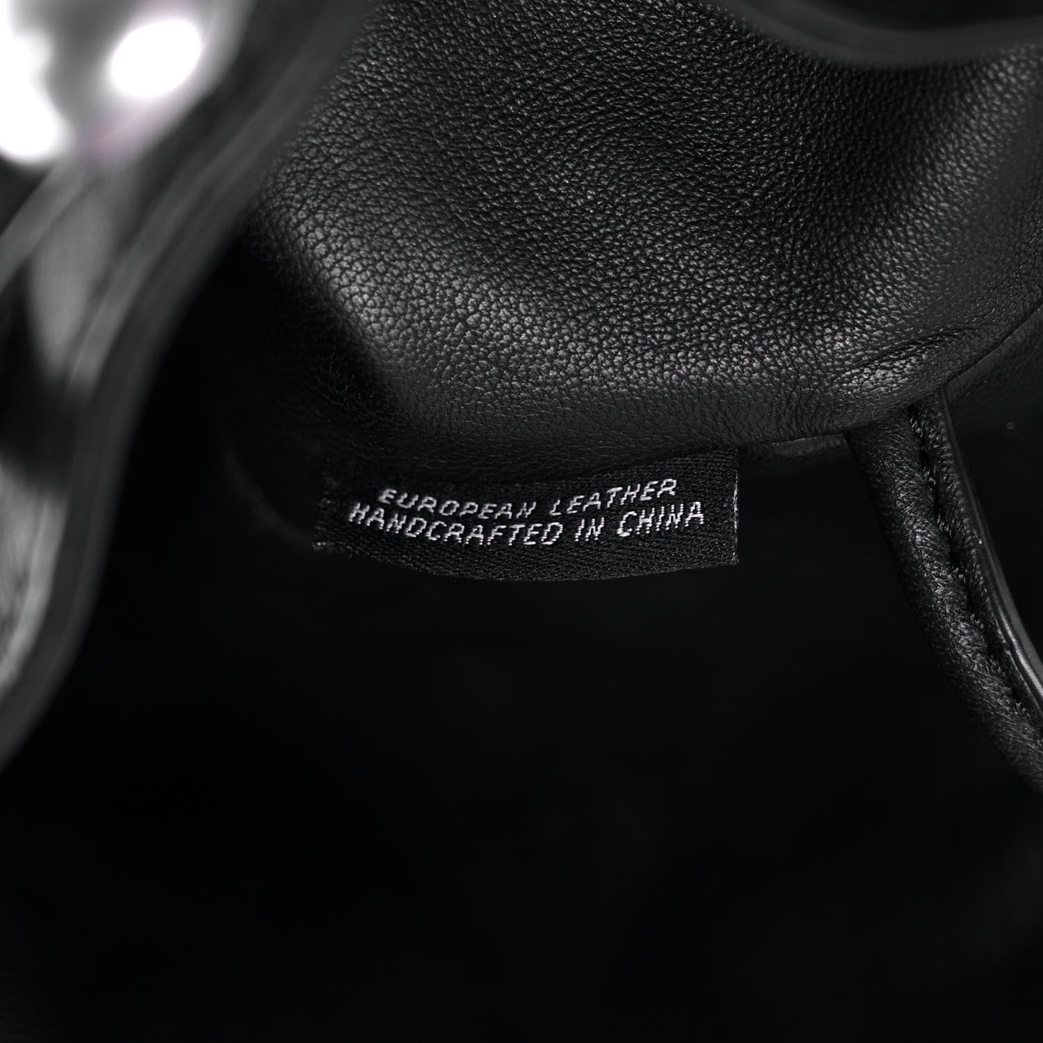 Alexander Wang Calfskin Crystal Embellished Roxy Mini Bucket Bag Black 6 of 11