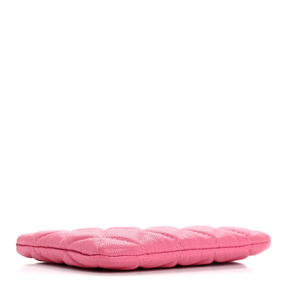 Chanel Caviar Quilted Small Cosmetic Case Pink 4 of 12
