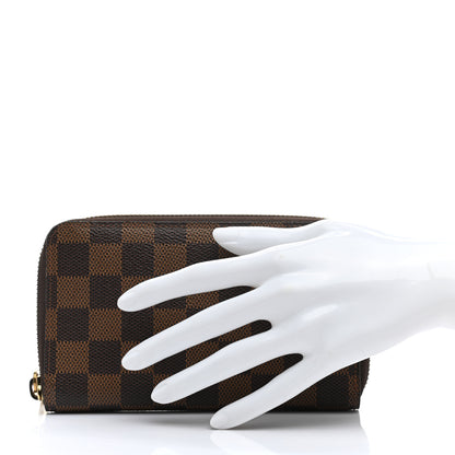 Louis Vuitton Damier Ebene Zippy Compact Wallet 2 of 7