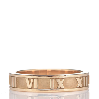 Tiffany 18K Yellow Gold Atlas Ring 49 5 3 of 6