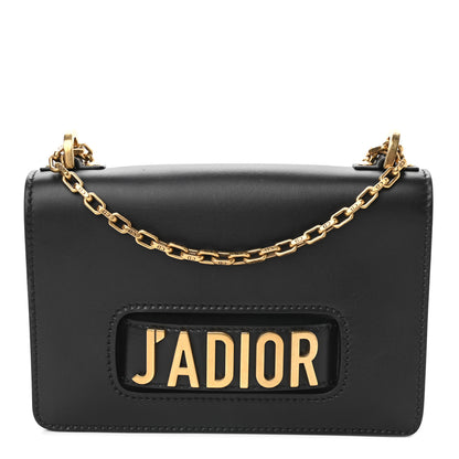 Christian Dior Calfskin J'Adior Chain Flap Bag Black 1 of 8