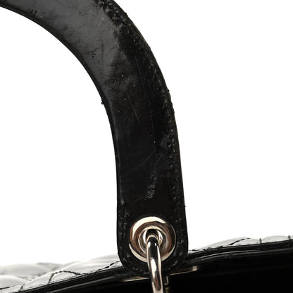 Christian Dior Patent Cannage Large Lady Dior Black 11 of 12