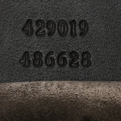 Gucci GG Supreme Monogram Small Zippered Tote Dark Brown 7 of 12