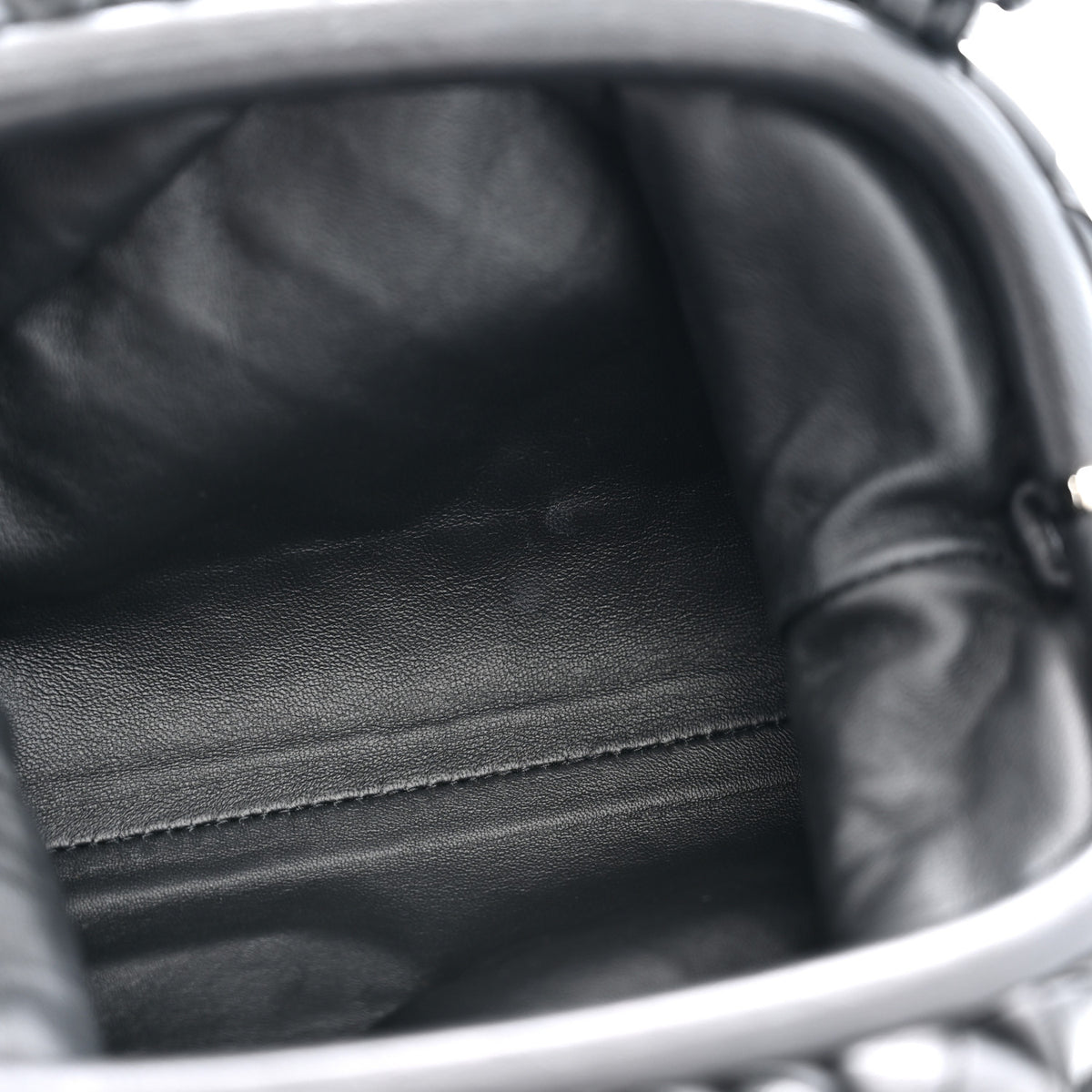 Nappa Intrecciato The Mini Pouch Black