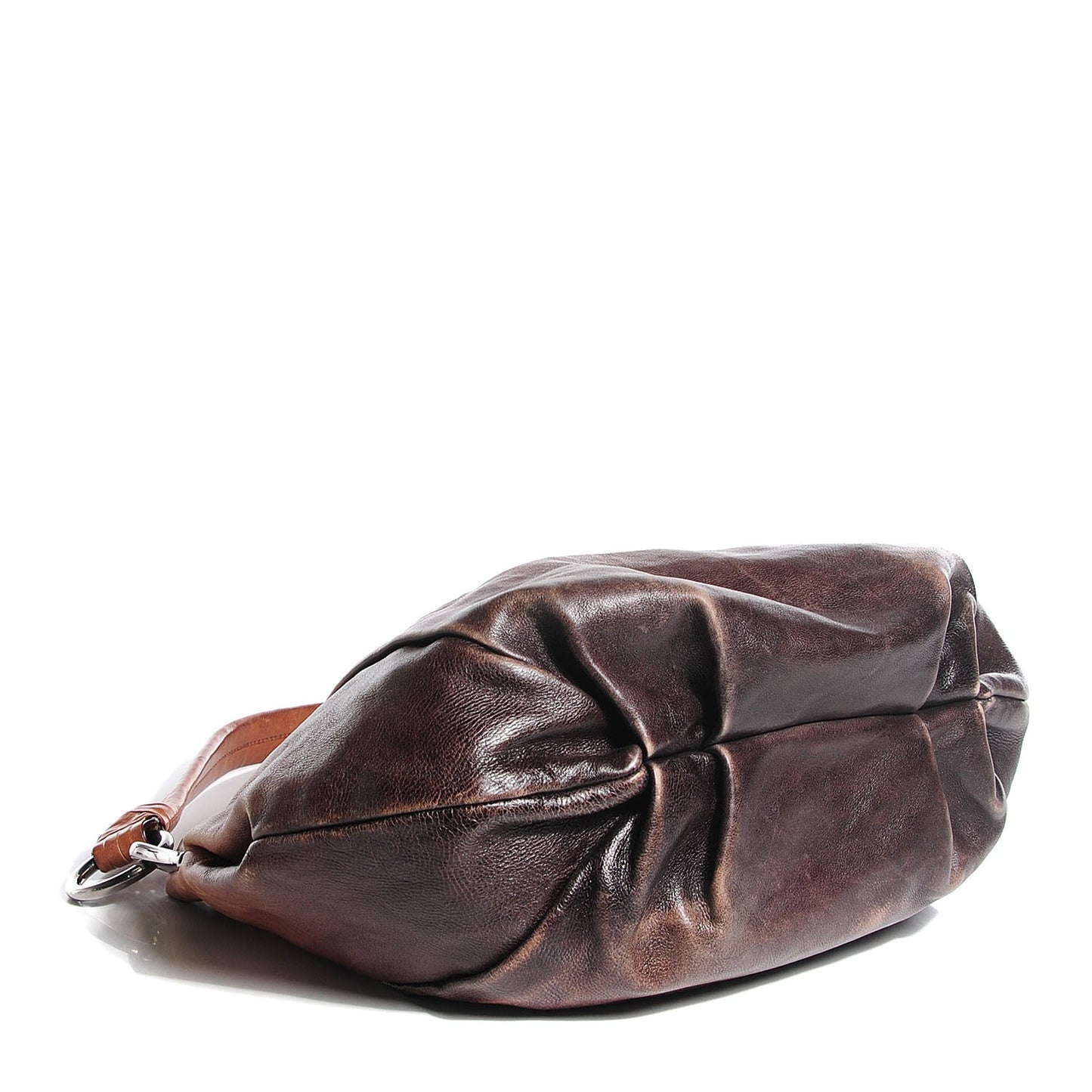 Glace Calf Sfumata Pleated Hobo