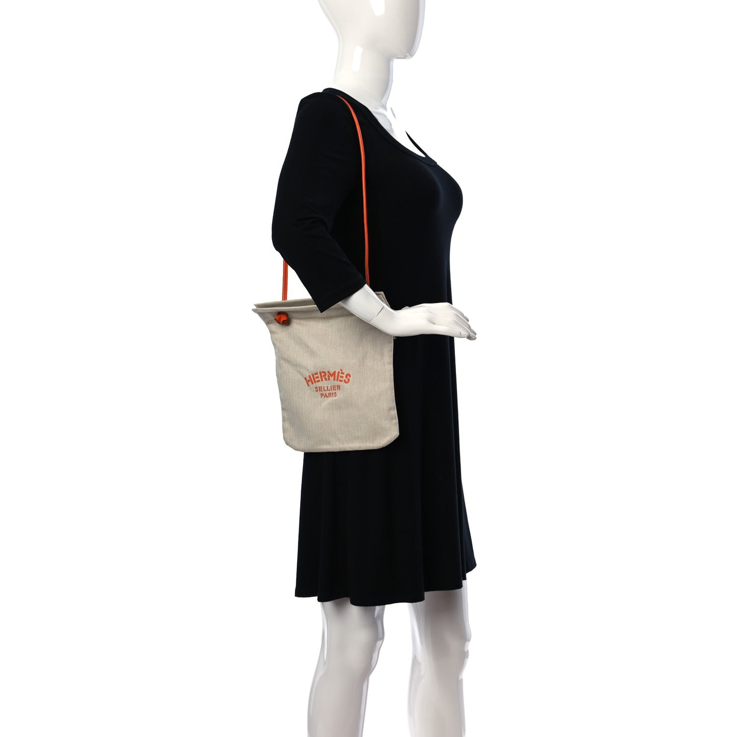 Canvas Swift Aline Grooming Bag Orange