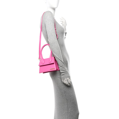 Jacquemus Smooth Calfskin Le Chiquito Moyen Neon Pink 2 of 9