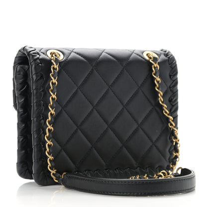 Chanel Calfskin Braided Mini My Own Frame Flap Black 3 of 11