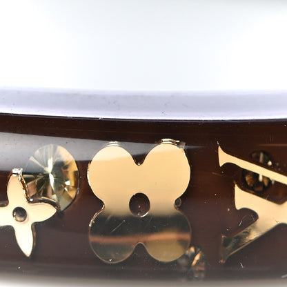 Louis Vuitton Resin Swarovski Medium Inclusion Bracelet PM Marron 5 of 7