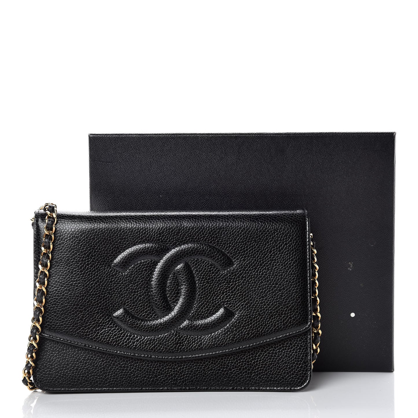 Caviar Timeless CC Wallet On Chain WOC Black