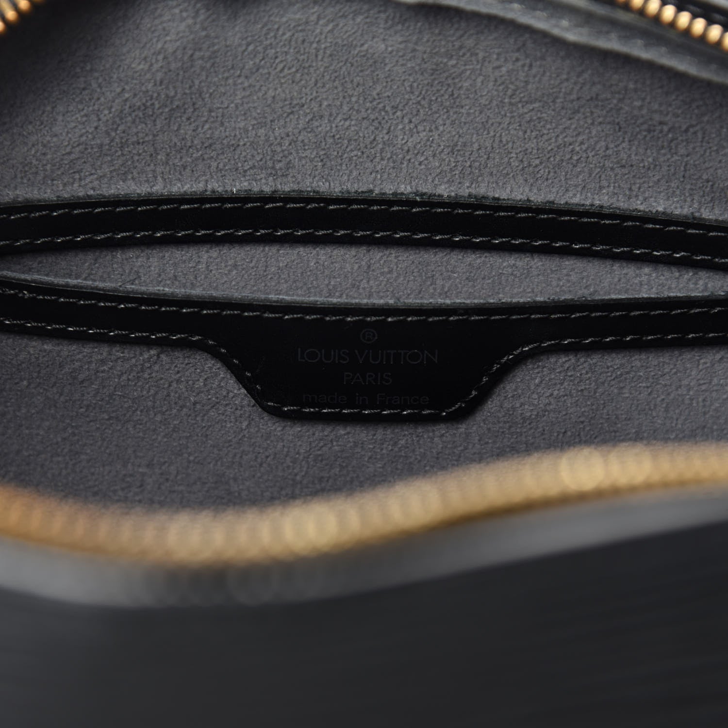 Louis Vuitton Epi Soufflot Black 8 of 9