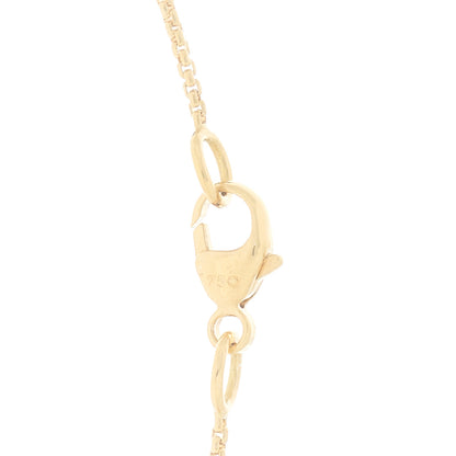 David Yurman 18K Yellow Gold 1mm Box Chain Necklace 18" 4 of 5