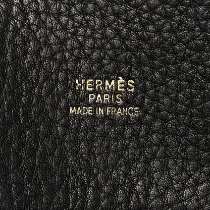 Hermes Togo White Bus 40 Black 6 of 10