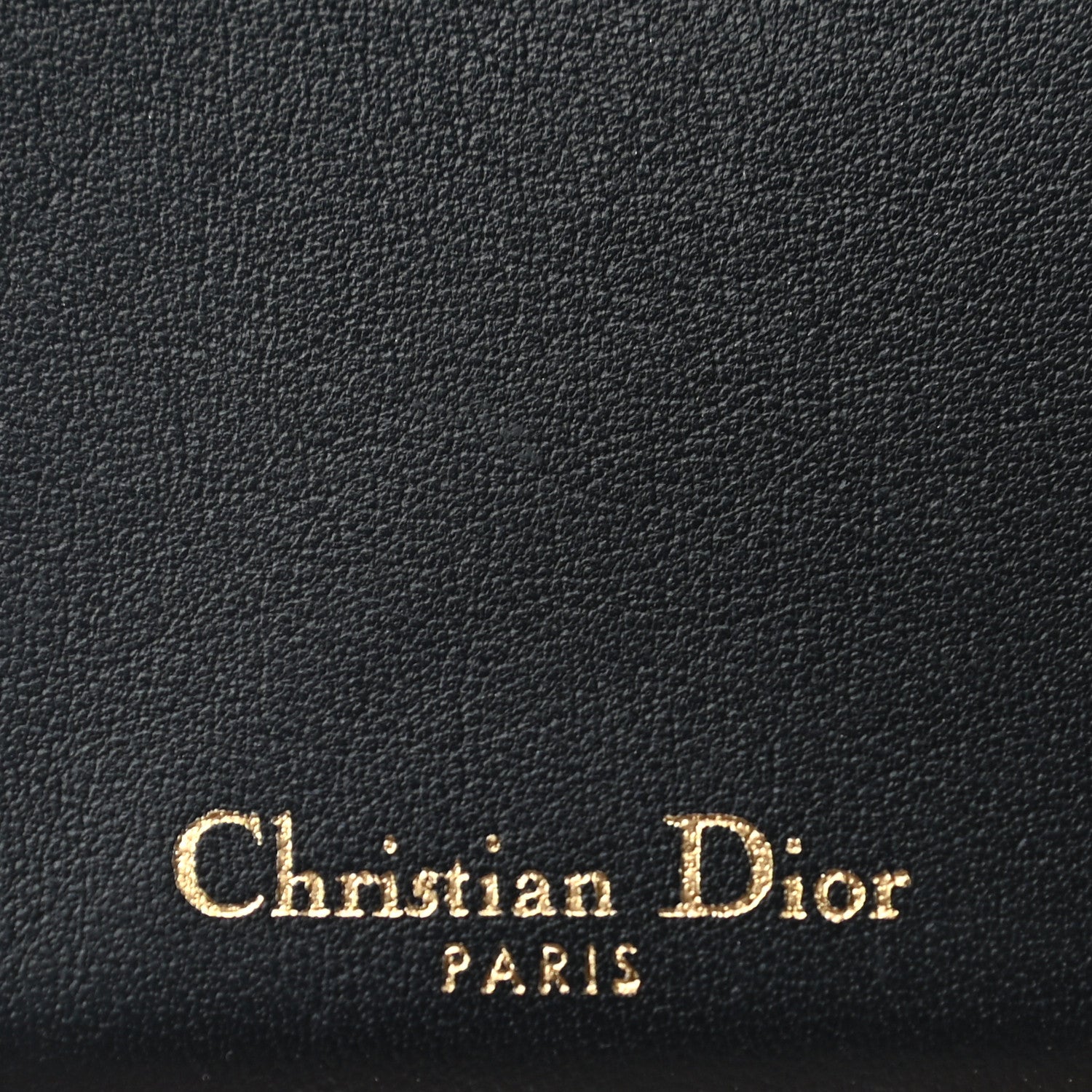 Christian Dior Oblique Saddle Lotus Wallet Blue 7 of 7