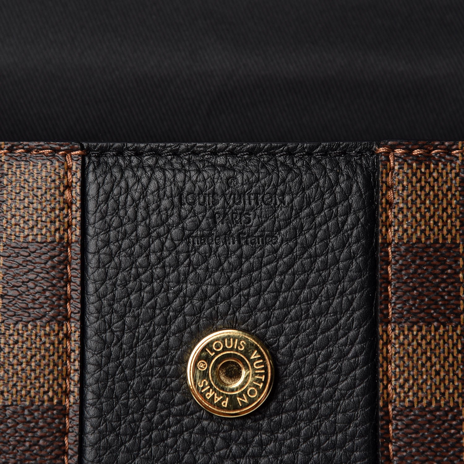 Louis Vuitton Damier Ebene Bond Street BB Black 7 of 8