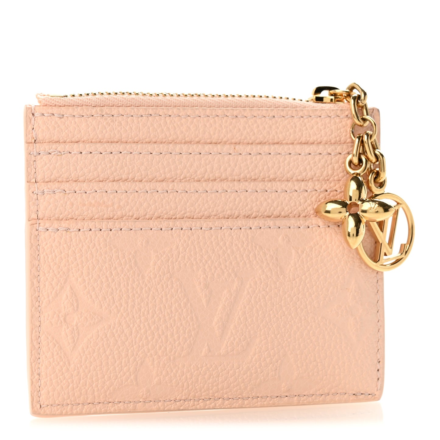 Empreinte LV Charms Card Holder Chamallow Pink