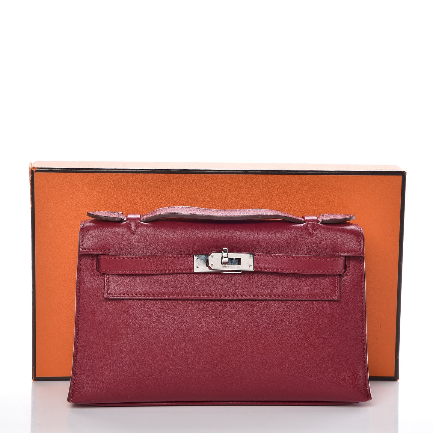 Swift Kelly Pochette Clutch Rubis