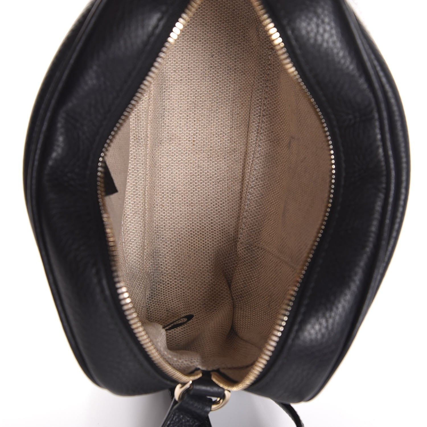 Gucci Pebbled Calfskin Small Soho Disco Bag Black 5 of 7