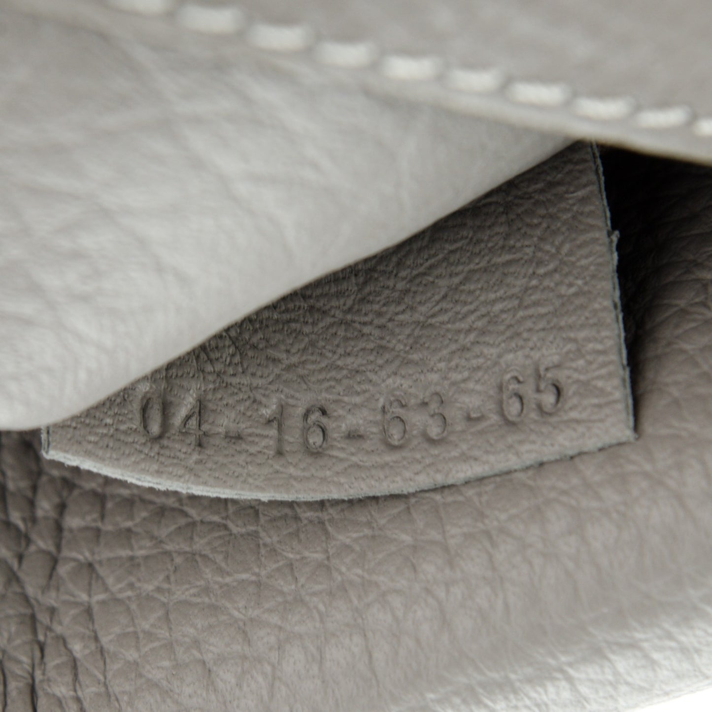 Calfskin Medium Marcie Round Crossbody Bag Cashmere Grey