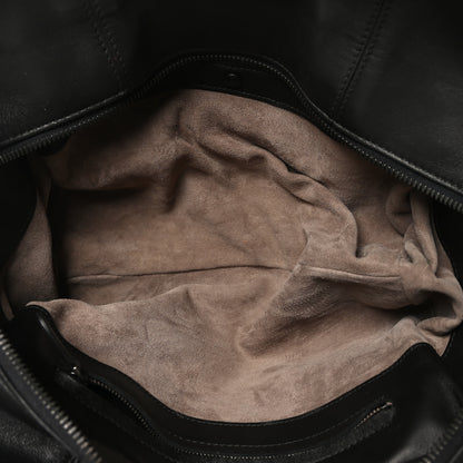 Bottega Veneta Nappa Intrecciato Medium Monaco Satchel Black 5 of 8