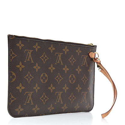 Louis Vuitton Monogram Neverfull MM GM Pochette 3 of 8