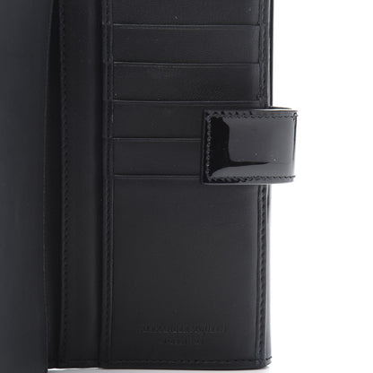 Alexander McQueen Patent Skull Continental Wallet Black 7 of 11