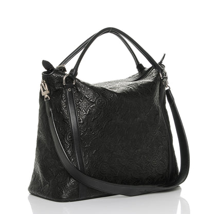 Louis Vuitton Monogram Lambskin Antheia Ixia MM Black 3 of 6