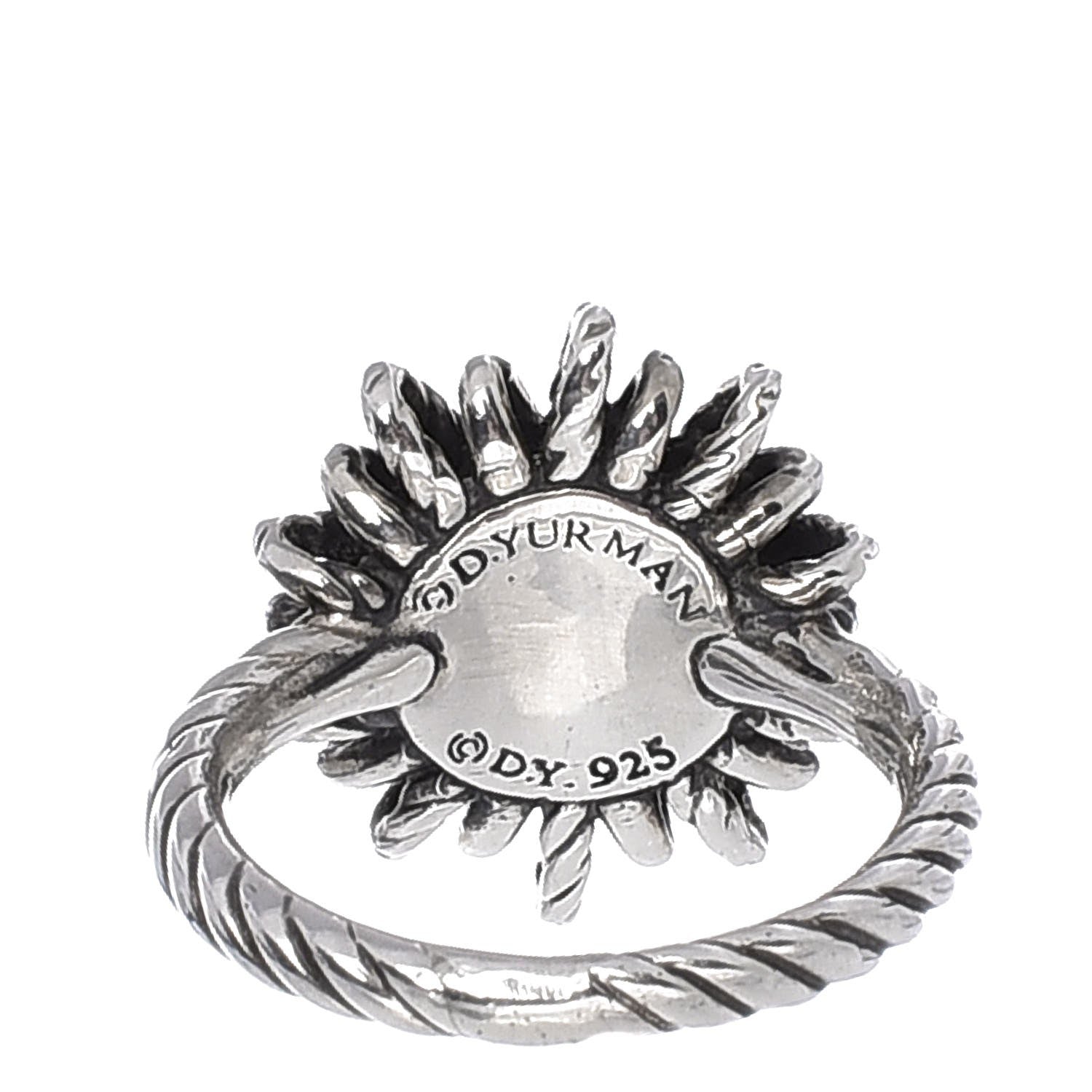 David Yurman Sterling silver Blue Topaz Starburst Ring 50.6 5.5 4 of 4