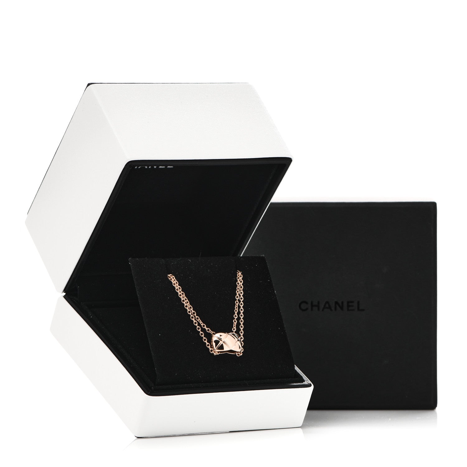 Chanel 18K Beige Gold Coco Crush Pendant Necklace 5 of 5