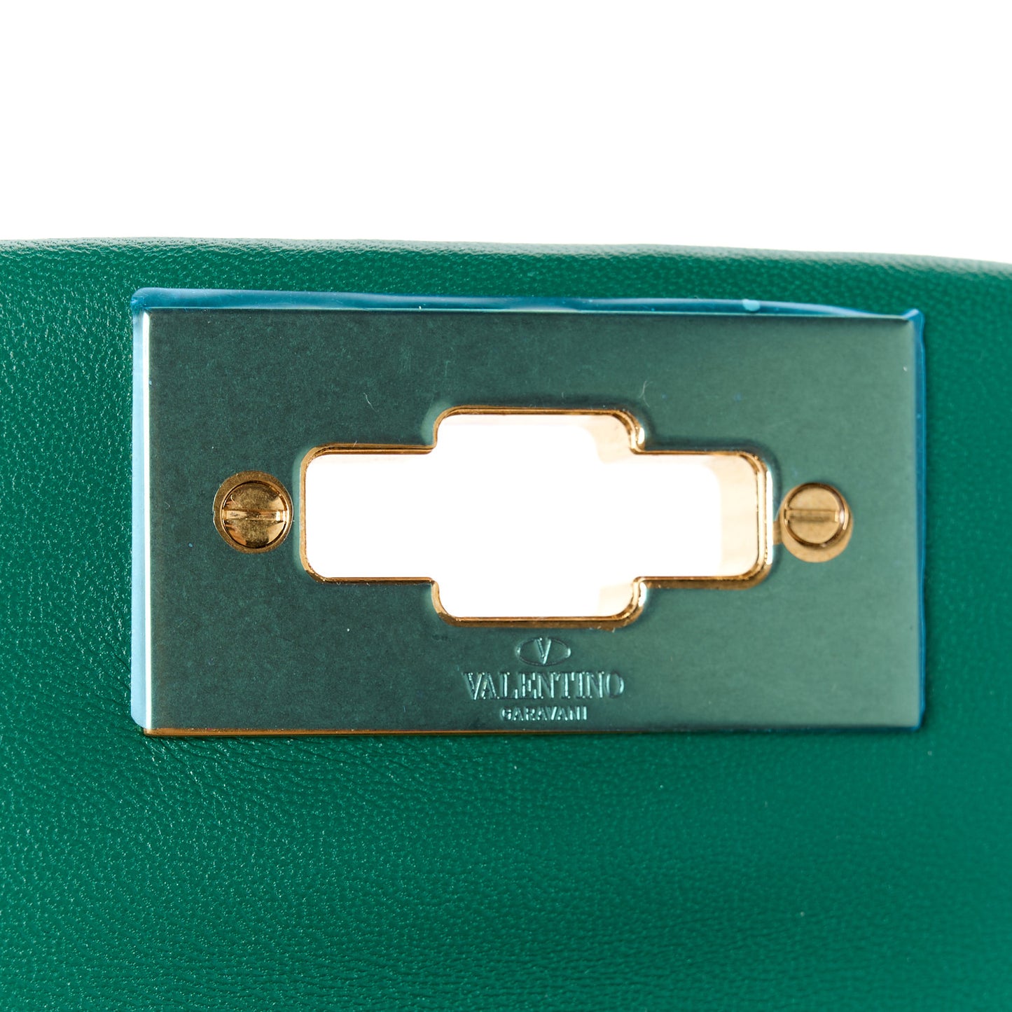 Nappa Small Roman Stud Shoulder Bag Jungle