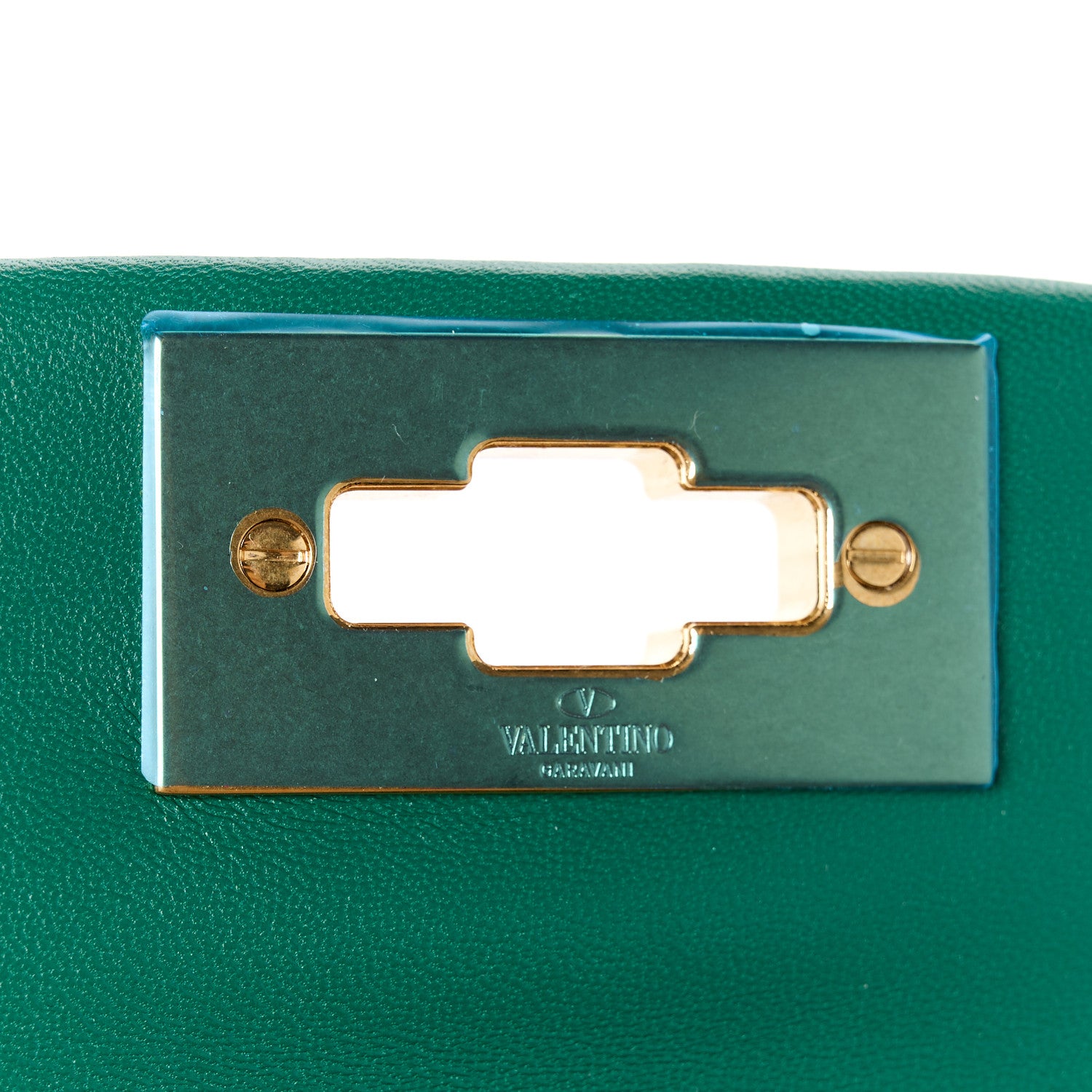Valentino Garavani Nappa Small Roman Stud Shoulder Bag Jungle 6 of 10