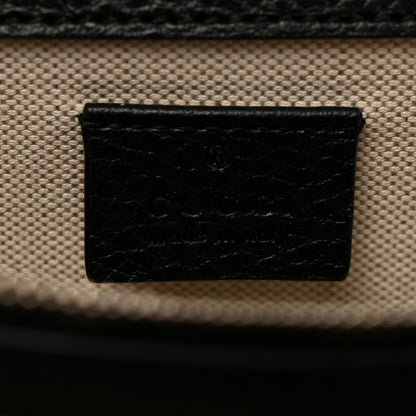 Gucci Pebbled Calfskin Small Dionysus Shoulder Bag Black 6 of 11