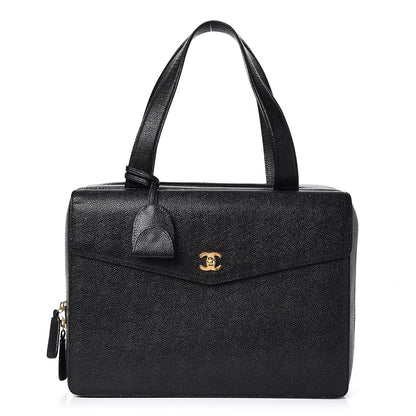 Chanel Caviar Briefcase Black 1 of 10