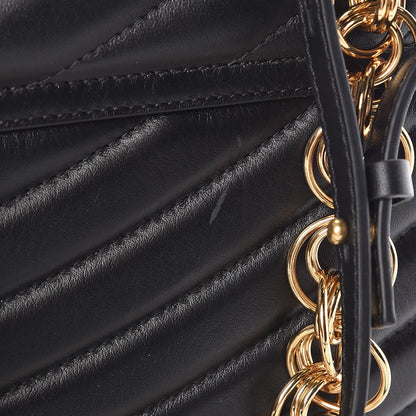 Chloe Calfskin Quilted Mini Drew Bijou Shoulder Bag Black 9 of 9