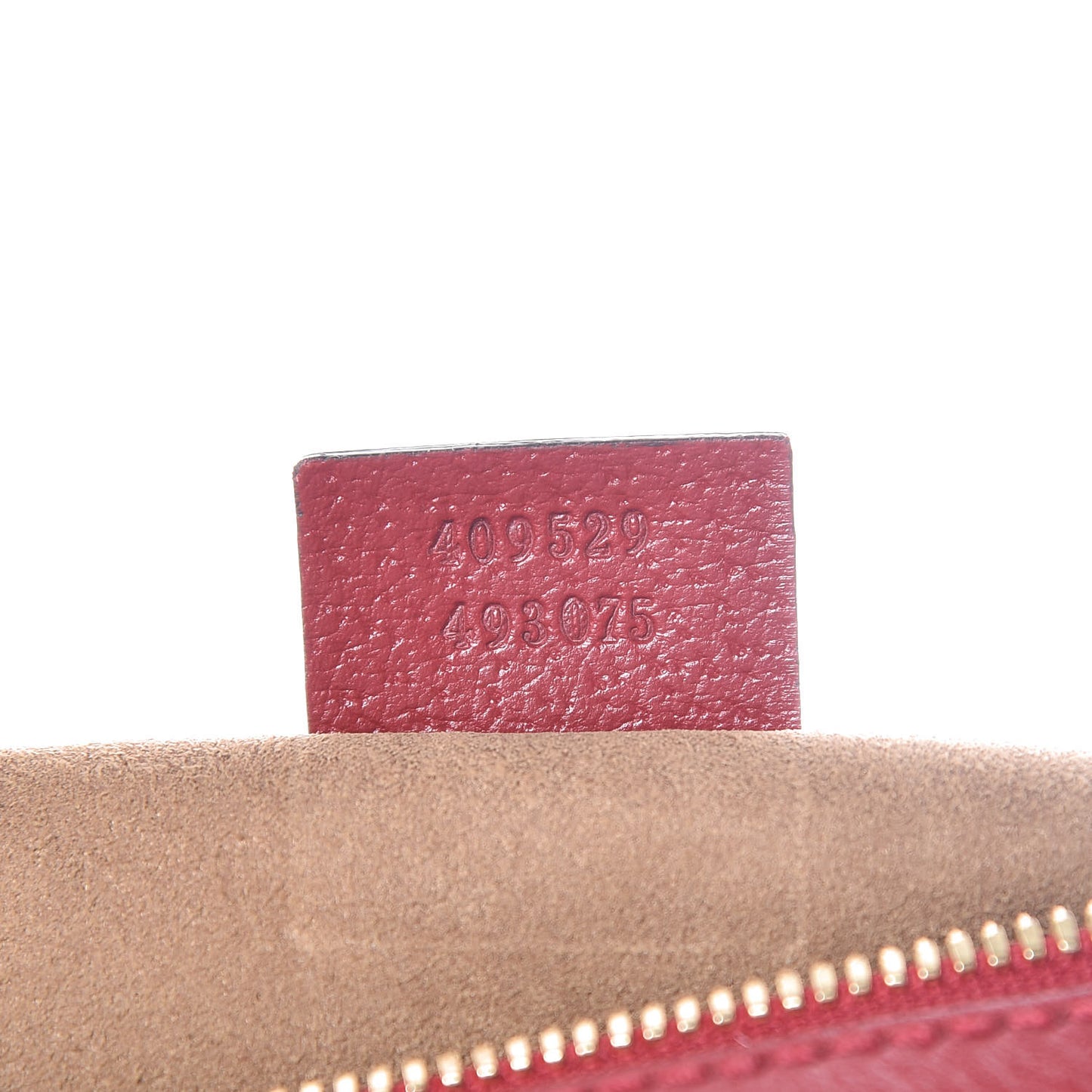 GG Supreme Monogram Tian Small Boston Beige Multicolor Red