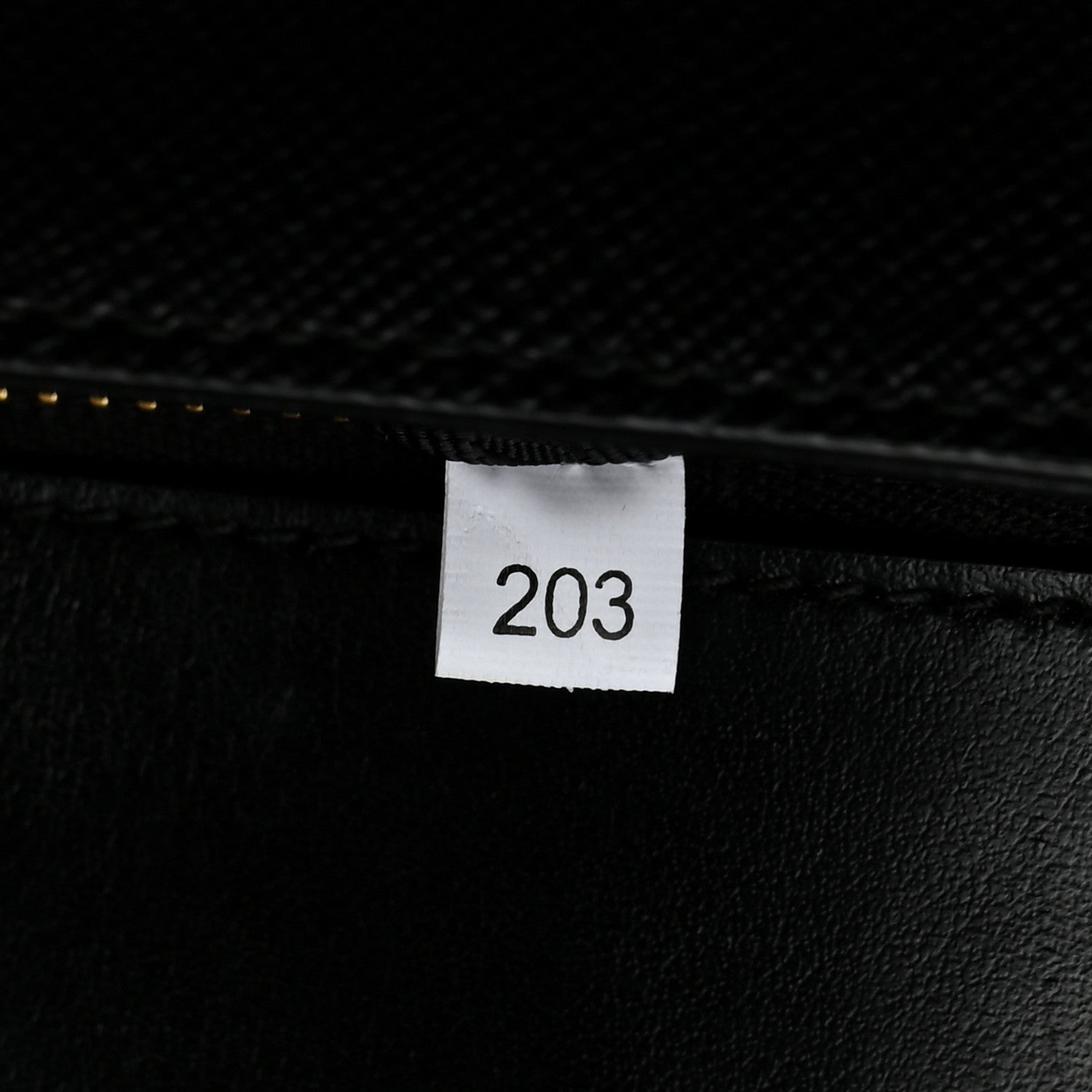 Prada Saffiano Flap Shoulder Bag Black 7 of 10
